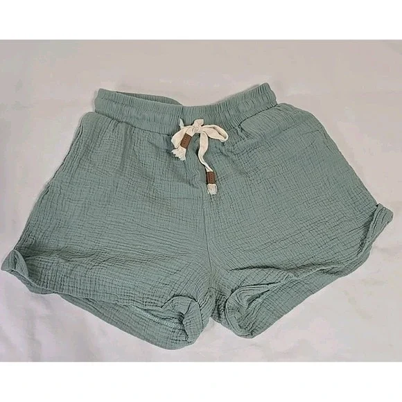 Paradise Women's Large Sage Green Shorts Set - Picture 7 of 14